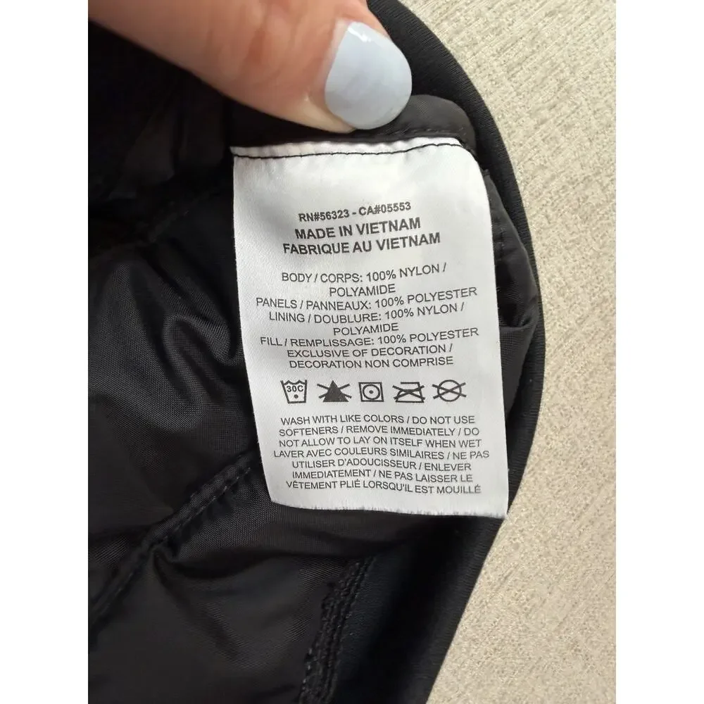 Nike Therma-FIT Hooded Puffer Jacket Black Full Zip Men’s XL Insulated